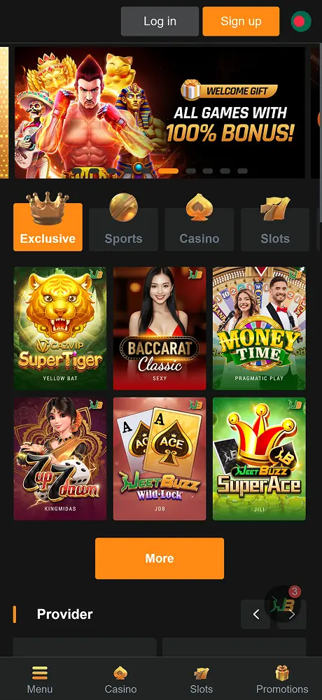 jeetbuzz app screenshot main