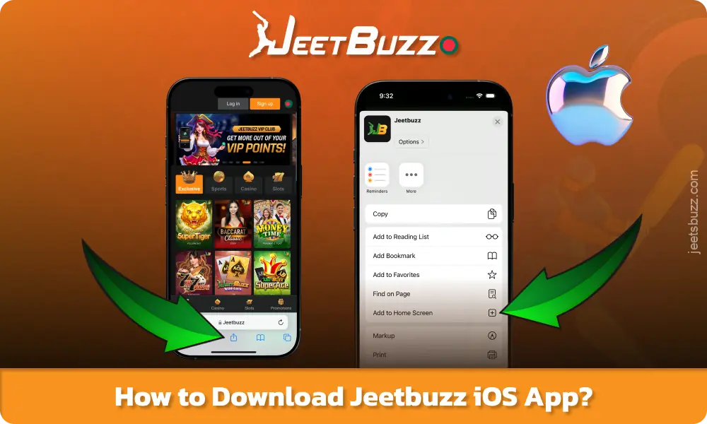 Players from Bangladesh can easily download and install the Jeetbuzz app for iOS in a few steps for quick access to betting